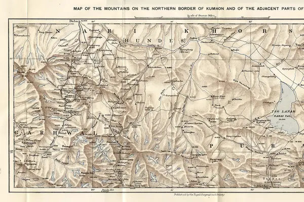 1900 Northern Border of Kumaon