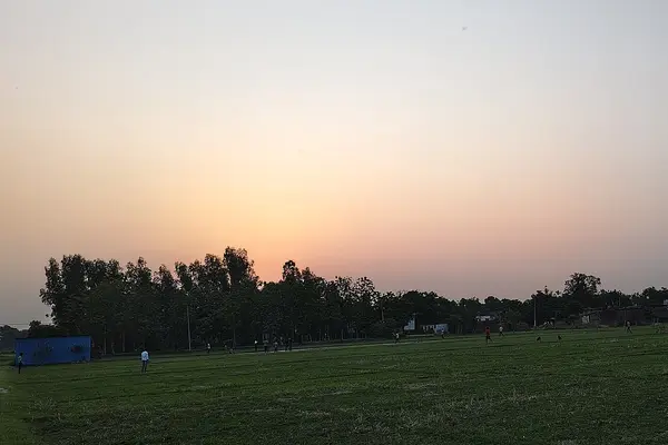 Bishunpura village view near Lar Road, Deoria district, Uttar Pradesh