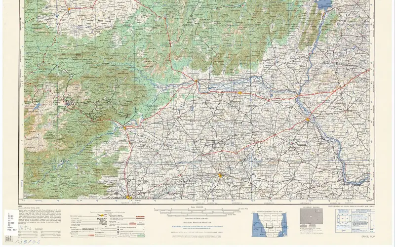 India and Pakistan 1 250,000 Erode