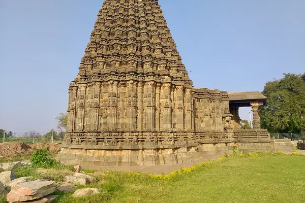 12th century Dodda Basappa temple, Dambal, Karnataka India - 127