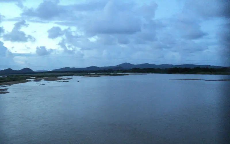 Rushikalya River in Brahampur, Orissa
