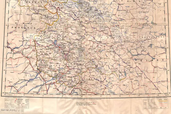 1940 Kashmir Jammu and Gilgit Agency by Survey of India