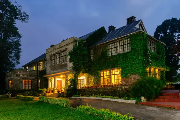 Morgan House Kalimpong Late evening shot of the front portion