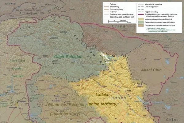 Ladakh in Greater Kashmir