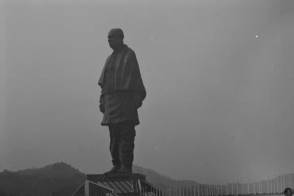 Full Length shot of The Statue of Unity