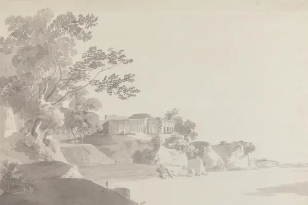 William Daniell - Manickpur on the Ganges - B1975.4.1989 - Yale Center for British Art