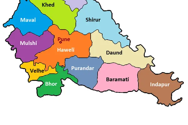 Tehsils in Pune district