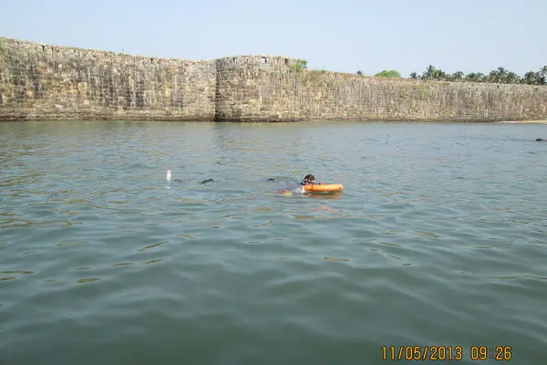 Snorkeling and Scuba diving near Sindhudurg Fort.