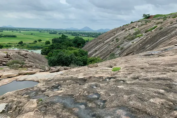 3rd century BCE to 4th century CE Buddhist monastery and artwork, Phanigiri Telangana Indi