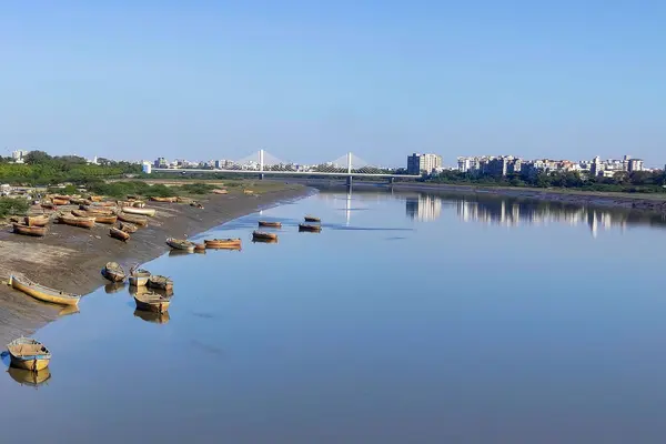 Tapti River, Cable bridge, Surat