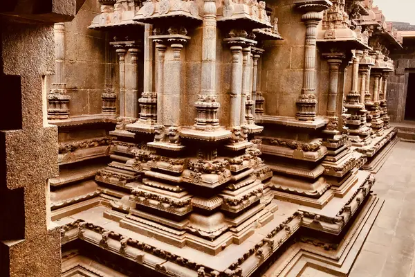 11th century Bhaktavatsala temple, Cheranmahadevi Tamil Nadu India - 5